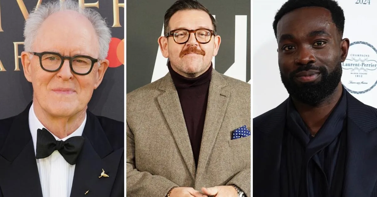 Primer bloque de adultos: Lithgow, McTeer, Essiedu, Frost, Thallon y Whitehouse