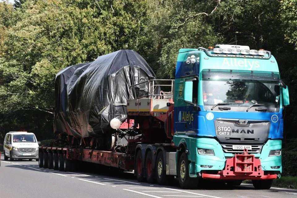 El Expreso de Hogwarts llega en camión a Windsor, donde hay una estación de 4 millones