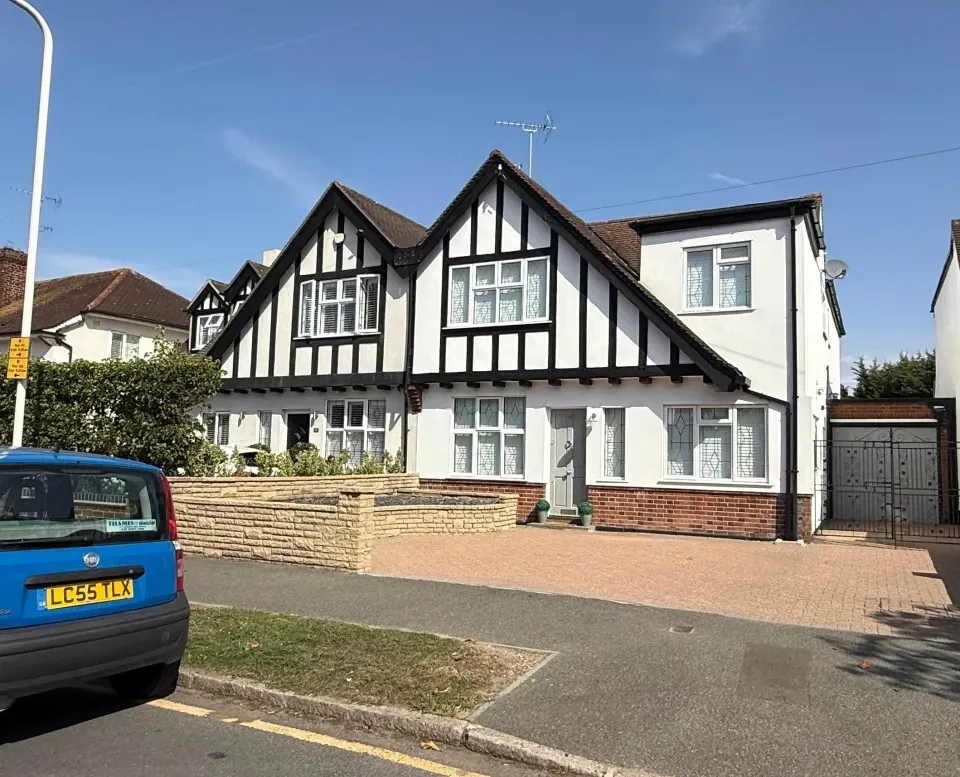 Planos de una calle Tudor en Upminster: según los fans, el exterior de Privet Drive
